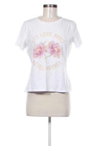 Дамска тениска Mohito, Размер S, Цвят Бял, Цена 11,99 лв.