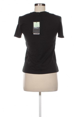 Γυναικείο t-shirt ONLY, Μέγεθος XS, Χρώμα Μαύρο, Τιμή 18,99 €