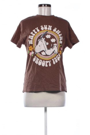 Dámske tričko Peanuts, Veľkosť S, Farba Hnedá, Cena  8,75 €