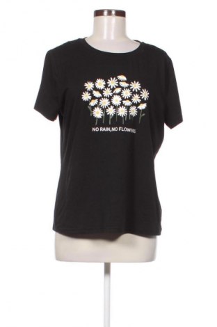 Damen T-Shirt SHEIN, Größe XL, Farbe Schwarz, Preis € 8,70