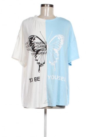 Дамска тениска SHEIN, Размер XL, Цвят Многоцветен, Цена 11,99 лв.