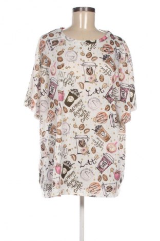 Damski T-shirt SHEIN, Rozmiar 4XL, Kolor Kolorowy, Cena 39,08 zł