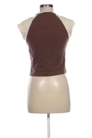 Damski T-shirt SHYX, Rozmiar S, Kolor Brązowy, Cena 41,38 zł