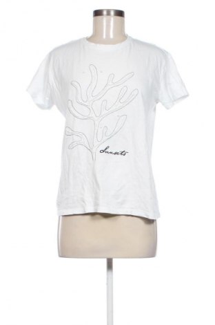 Damen T-Shirt Sinsay, Größe M, Farbe Weiß, Preis 8,70 €