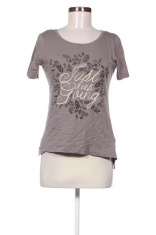 Damski T-shirt Tom Tailor, Rozmiar S, Kolor Brązowy, Cena 41,38 zł