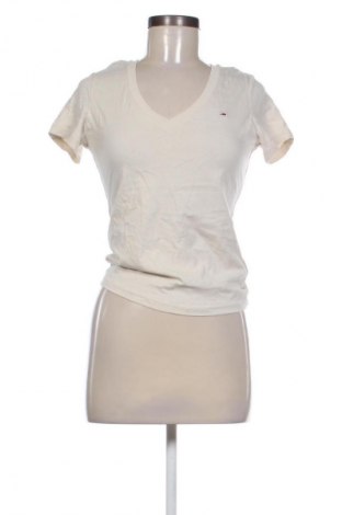 Damski T-shirt Tommy Hilfiger, Rozmiar M, Kolor Beżowy, Cena 207,99 zł