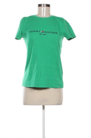 Dámské tričko Tommy Hilfiger, Velikost M, Barva Zelená, Cena  429,00 Kč