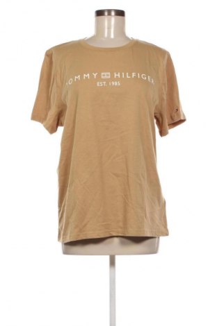 Damen T-Shirt Tommy Hilfiger, Größe XXL, Farbe Braun, Preis 45,99 €