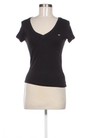 Γυναικείο t-shirt Tommy Jeans, Μέγεθος S, Χρώμα Μαύρο, Τιμή 47,99 €