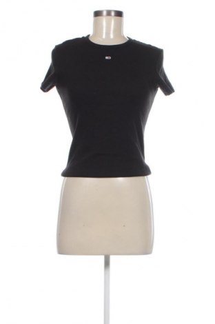 Γυναικείο t-shirt Tommy Jeans, Μέγεθος M, Χρώμα Μαύρο, Τιμή 47,99 €