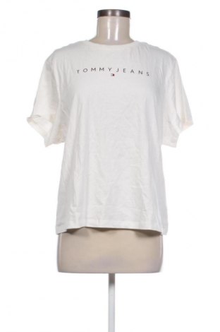Damen T-Shirt Tommy Jeans, Größe XXL, Farbe Ecru, Preis € 37,99