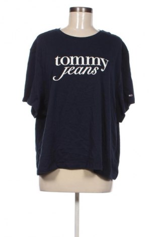 Damski T-shirt Tommy Jeans, Rozmiar 5XL, Kolor Niebieski, Cena 166,99 zł