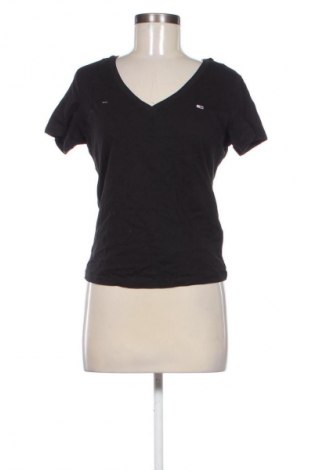 Damen T-Shirt Tommy Jeans, Größe L, Farbe Schwarz, Preis € 51,99