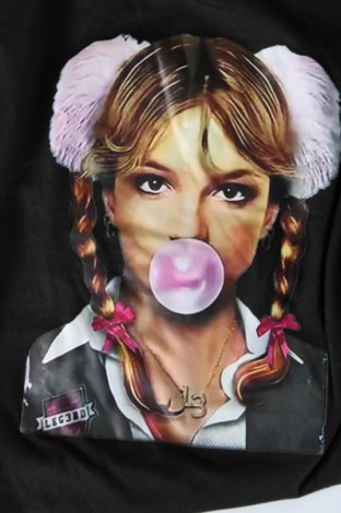 Γυναικείο t-shirt Unbranded, Μέγεθος S, Χρώμα Μαύρο, Τιμή 6,99 €