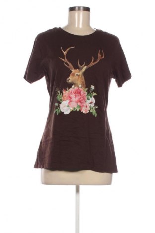 Tricou de femei Unbranded, Mărime M, Culoare Maro, Preț 26,99 Lei