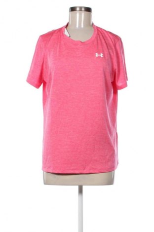 Γυναικείο t-shirt Under Armour, Μέγεθος L, Χρώμα Κόκκινο, Τιμή 37,99 €