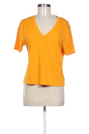 Damski T-shirt Zara, Rozmiar S, Kolor Pomarańczowy, Cena 18,99 zł