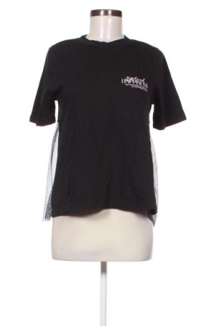 Damski T-shirt Zara, Rozmiar S, Kolor Czarny, Cena 27,59 zł