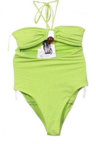 Costum de baie de damă Zara, Mărime XS, Culoare Verde, Preț 89,99 Lei