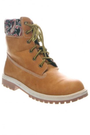 Damen Stiefeletten Mat Star, Größe 36, Farbe Orange, Preis 19,99 €