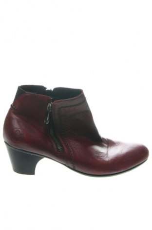 Damskie botki Rieker, Rozmiar 38, Kolor Czerwony, Cena 121,99 zł