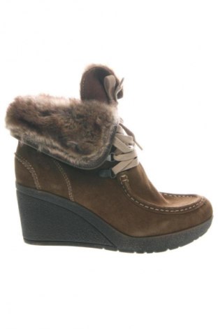 Damskie botki Tamaris, Rozmiar 40, Kolor Brązowy, Cena 323,59 zł