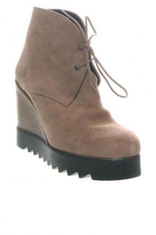 Damskie botki Unbranded, Rozmiar 39, Kolor Beżowy, Cena 233,70 zł