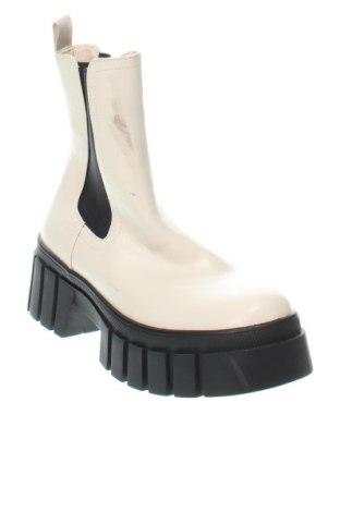 Damskie botki Unbranded, Rozmiar 37, Kolor ecru, Cena 128,99 zł