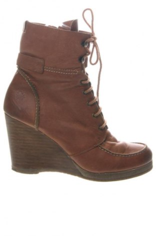 Γυναικεία μποτάκια Yokono, Μέγεθος 39, Χρώμα Καφέ, Τιμή 46,99 €
