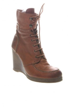 Γυναικεία μποτάκια Yokono, Μέγεθος 39, Χρώμα Καφέ, Τιμή 46,99 €