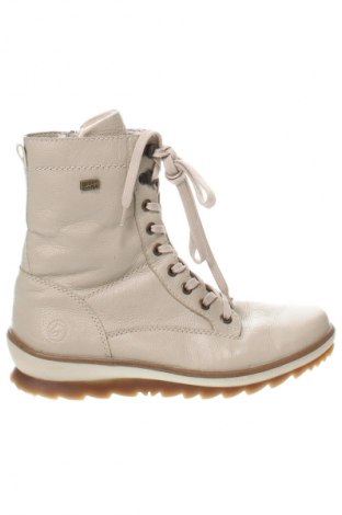 Дамски ботуши Remonte, Размер 39, Цвят Бежов, Цена 164,92 лв.