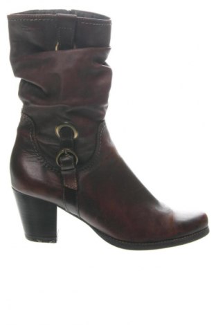 Damskie kozaki Tamaris, Rozmiar 38, Kolor Brązowy, Cena 204,99 zł