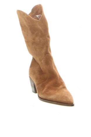 Дамски ботуши Vero Cuoio, Размер 39, Цвят Кафяв, Цена 73,99 лв.