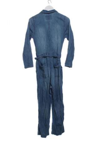 Дамски дълъг гащеризон H&M, Размер XS, Цвят Син, Цена 47,88 лв.