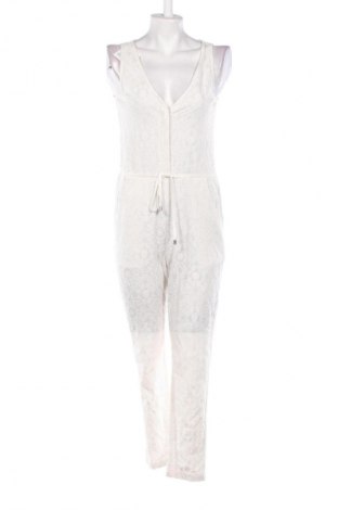 Дамски дълъг гащеризон Unbranded, Размер M, Цвят Бял, Цена 47,85 лв.