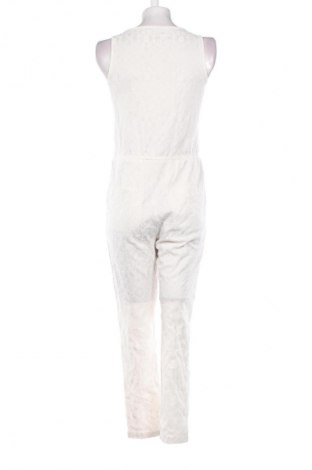 Дамски дълъг гащеризон Unbranded, Размер M, Цвят Бял, Цена 47,85 лв.