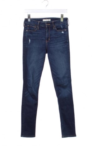 Damskie jeansy Abercrombie & Fitch, Rozmiar S, Kolor Niebieski, Cena 94,00 zł