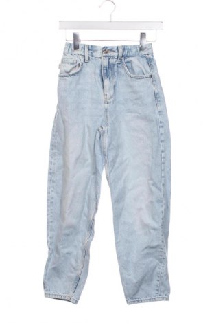 Damskie jeansy Bershka, Rozmiar XXS, Kolor Niebieski, Cena 66,67 zł