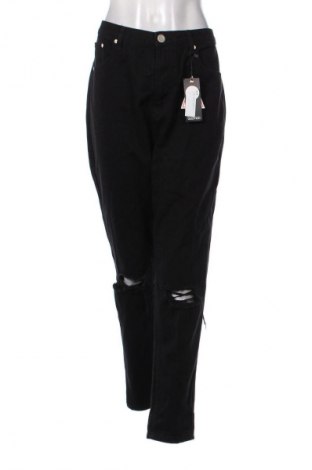 Blugi de femei Boohoo, Mărime L, Culoare Negru, Preț 121,05 Lei