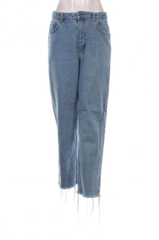 Damskie jeansy Grunt, Rozmiar XL, Kolor Niebieski, Cena 66,67 zł