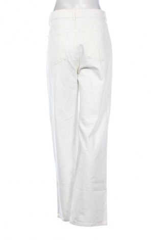 Damskie jeansy H&M, Rozmiar L, Kolor Biały, Cena 66,39 zł