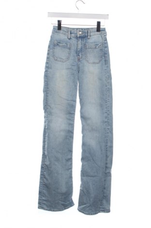 Γυναικείο Τζίν H&M Divided, Μέγεθος XS, Χρώμα Μπλέ, Τιμή 14,77 €