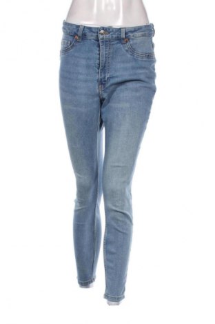 Damskie jeansy H&M Divided, Rozmiar L, Kolor Niebieski, Cena 66,67 zł