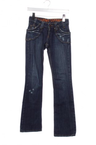 Blugi de femei Kenvelo, Mărime S, Culoare Albastru, Preț 76,32 Lei