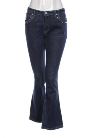 Damskie jeansy Madonna, Rozmiar M, Kolor Niebieski, Cena 66,67 zł