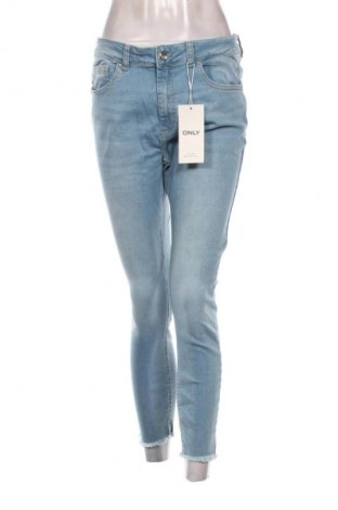 Дамски дънки ONLY, Размер L, Цвят Син, Цена 77,99 лв.