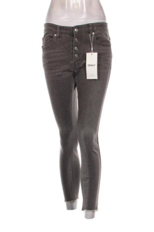 Blugi de femei ONLY, Mărime M, Culoare Gri, Preț 243,99 Lei