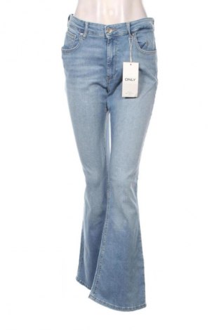 Дамски дънки ONLY, Размер L, Цвят Син, Цена 77,99 лв.