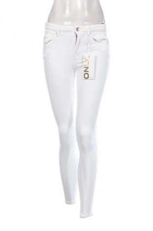 Дамски дънки ONLY, Размер S, Цвят Бял, Цена 40,99 лв.