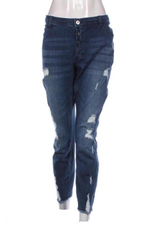 Dámské džíny  Rainbow, Velikost 3XL, Barva Modrá, Cena  371,00 Kč